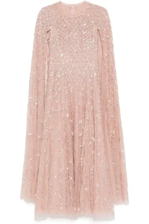 Needle & Thread Heart Lattice Abendkleid
