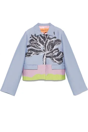 STINE GOYA Jacke mit Jacquardmuster