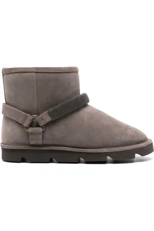 Brunello Cucinelli Stiefel mit Monili-Riemen