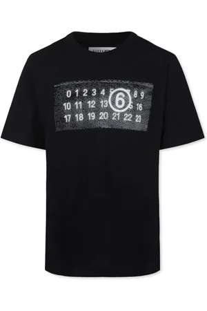 Maison Margiela T-Shirt mit Nummern-Print