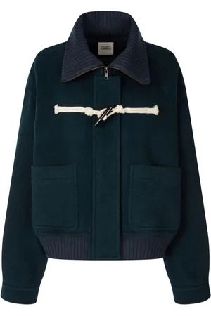 Studio Tomboy Jacke mit Fischgrätenmuster