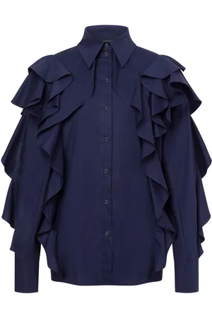 Alberta Ferretti Hemd mit Volants