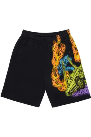 MARCELO BURLON County Flame Shorts