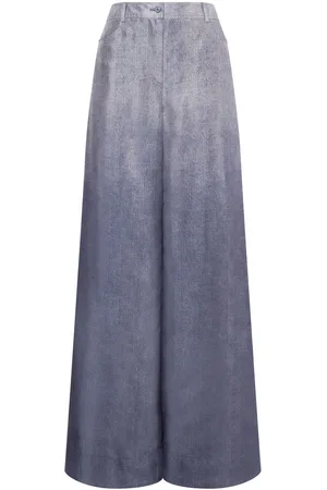 Alberta Ferretti Palazzohose aus Seide