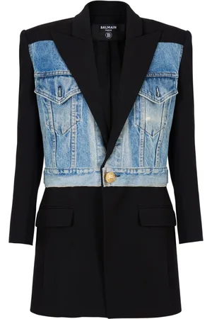 Balmain Blazer mit Einsätzen