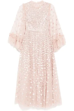 Needle & Thread Abendkleid in Glitter-Optik