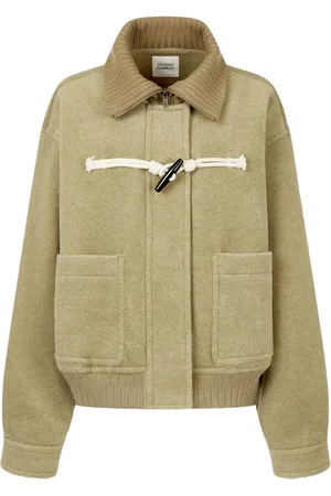 Studio Tomboy Jacke mit Fischgrätenmuster