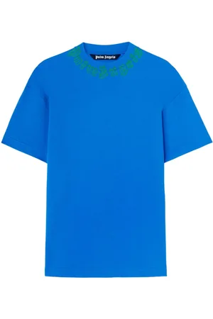 Palm Angels T-Shirt mit Kragen-Logo