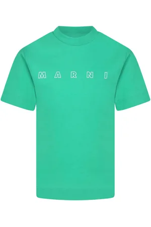 Marni T-Shirt mit Logo-Print