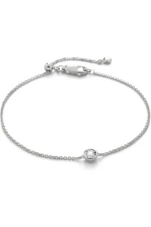 Monica Vinader Armband aus 18kt Gold-Vermeil mit Diamanten