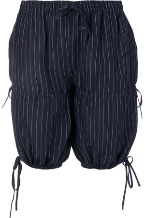 Jean Paul Gaultier Shorts mit Nadelstreifen