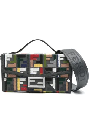 Fendi Baguette Soft Trunk Tote Bag
