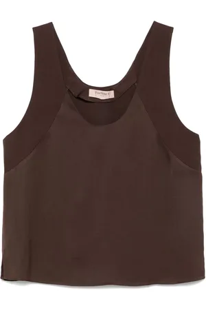 Twin-Set Oberteil aus Krepp