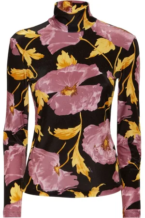 La DoubleJ Top mit Blumen-Print
