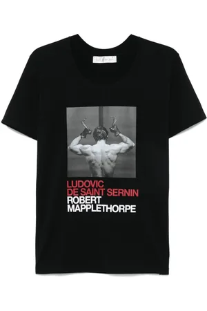 Ludovic De Saint Sernin T-Shirt mit Frank Diaz-Print