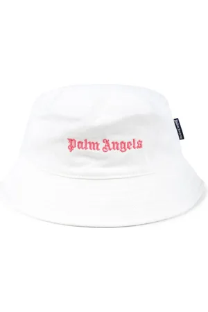 Palm Angels Fischerhut mit Logo-Stickerei