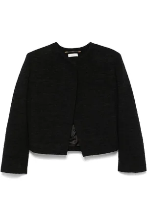 Totême Cropped-Jacke aus Boucle