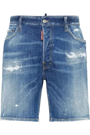 Dsquared2 Jeans-Shorts aus Baumwollstretch