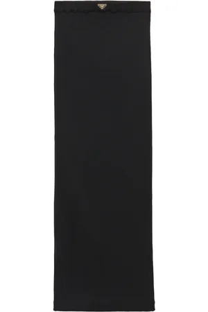 Prada Midirock aus geripptem Jersey