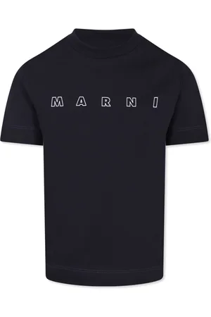 Marni T-Shirt mit Logo-Print