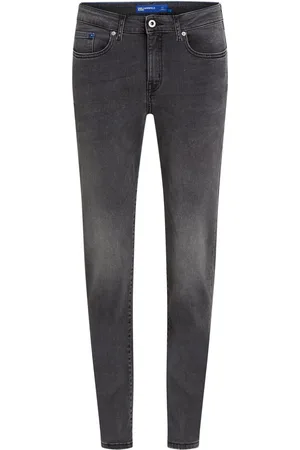 Karl Lagerfeld Halbhohe Slim-Fit-Jeans