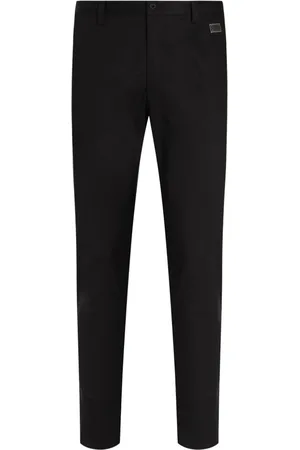 Dolce & Gabbana Halbhohe Slim-Fit-Hose