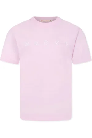 Marni T-Shirt mit Logo-Print