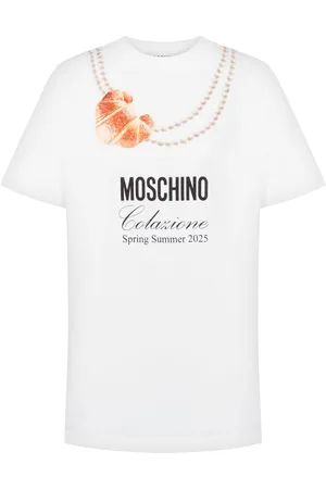 Moschino T-Shirt mit Logo-Print