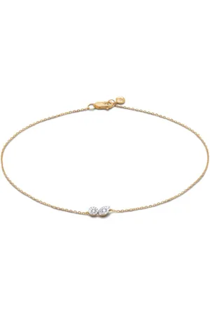 Monica Vinader Armband aus 18kt -Vermeil mit Diamant
