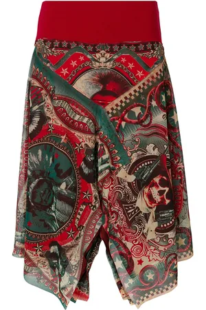 Jean Paul Gaultier Rock mit Print