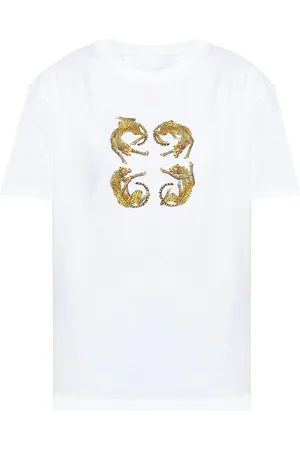 Givenchy T-Shirt mit 4G Leoparden-Print