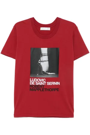 Ludovic De Saint Sernin T-Shirt mit Melody-Print