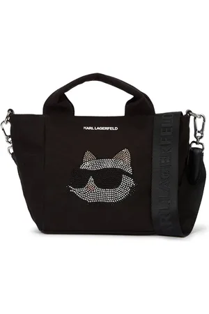 Karl Lagerfeld Ikonik Tote Bag mit Strass
