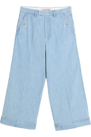 VALENTINO GARAVANI Jeans mit Umschlag