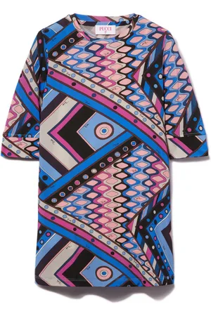 PUCCI Junior Kleid mit Vivara-Print