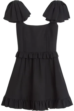 VALENTINO GARAVANI Crepe Couture Minikleid