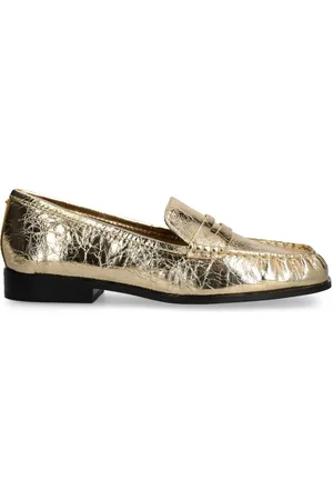Michael Kors Loafer aus Metallic-Leder