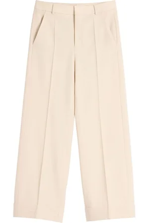 VALENTINO GARAVANI Gabardine-Hose mit Umschlag