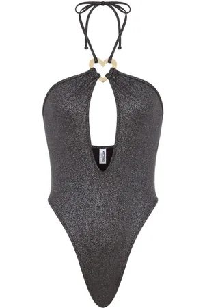 Moschino Badeanzug aus Lurex