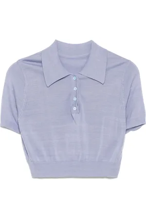 Cynthia Rowley Gestricktes Poloshirt