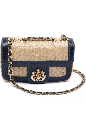 Isla Ibiza Schultertasche mit Logo-Schild