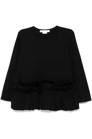 Comme des Garçons Gerüschtes T-Shirt