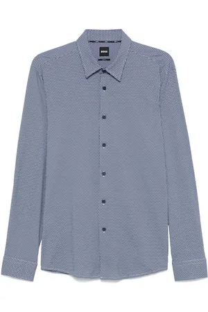 HUGO BOSS Hemd mit grafischem Print