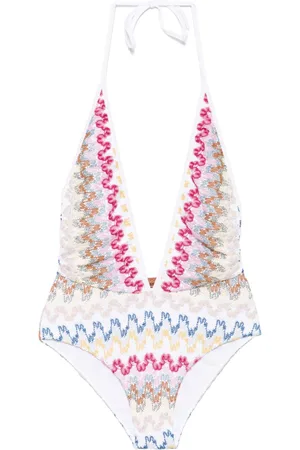 Missoni Badeanzug mit Zickzackmuster