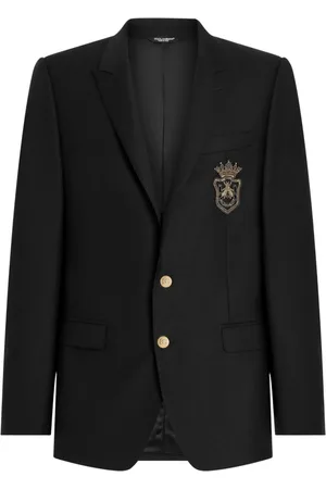 Dolce & Gabbana Sakko mit Logo-Applikation