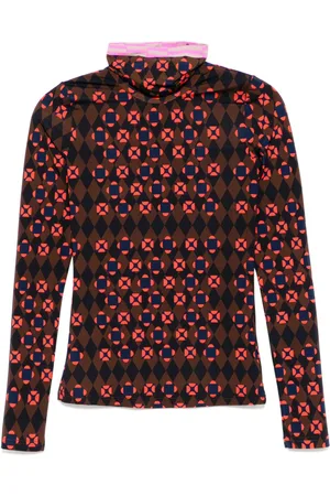 Cynthia Rowley Gemustertes T-Shirt
