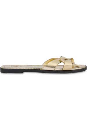 Moschino Pantoletten aus Leder
