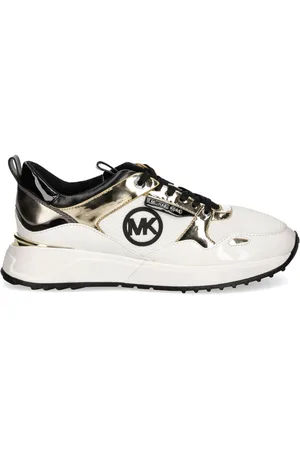 Michael Kors Sneakers mit Metallic-Einsätzen