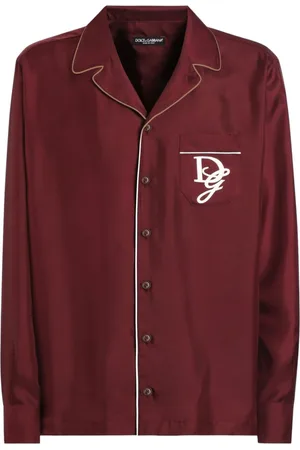Dolce & Gabbana Hemd mit Logo-Stickerei