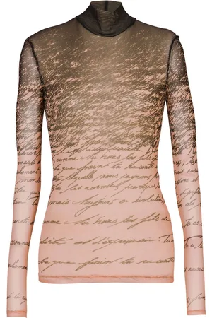 Balmain Oberteil mit Love Letter-Print